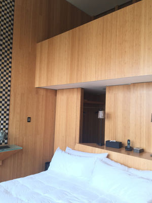 Paneles de bambú para decoración, paneles de pared de interior estriados - Foto 2