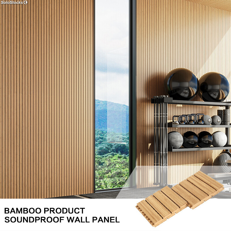 Diseño de interiores de bambú y paneles de pared: decoración del hogar