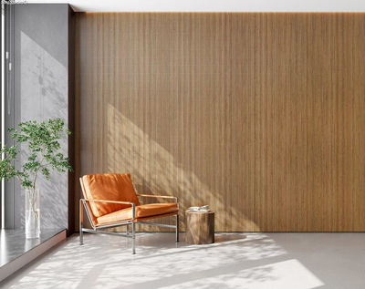 Paneles de pared que bloquean el ruido natural de bambú, interior, carbonizado, - Foto 4