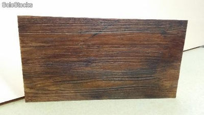 Paneles imitación madera de poliuretano decorativo y aislante 1m x 50cm