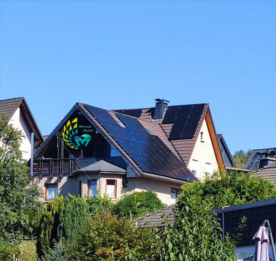 Paneles solares/Negro/placa solar/Módulos fotovoltaicos/410Wp/Maysun Solar