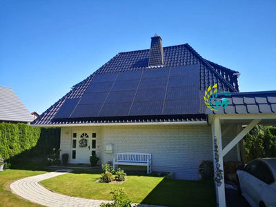 Paneles solares/Negro/placa solar/Módulos fotovoltaicos/410Wp/Maysun Solar - Foto 3