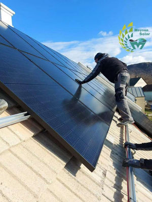 Paneles solares/Negro/placa solar/Módulos fotovoltaicos/410Wp/Maysun Solar - Foto 5