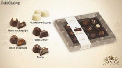 Panetones Finos Trufados com Chocolates Belga e Nacional, Panetone Bem Casado. - Foto 3
