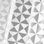Panneau à oeillets - 140 x 240 cm - organza devore geomatic - blanc - Photo 2