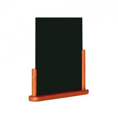 Panneau / ardoise pour table 22,9x30,5 cm noir bois