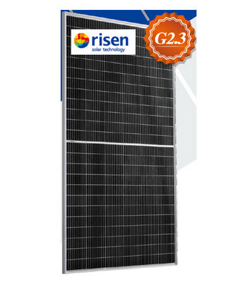 Panneau solaire photovoltaique Risen solar 410Wc mono perc Half-cells 144cells