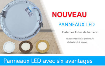 Panneaux LED ronds encastrés 3w 6w 9w 12w 15w 18w 24w - Photo 2