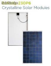 panneaux solaires 24v 230w polycristallin