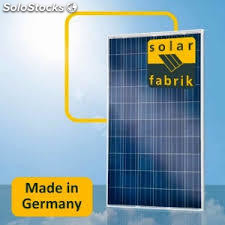 panneaux solaires polycristallins allemands pour les professionnels