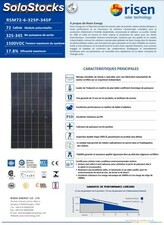 Panneaux solaires RISEN solar 335w