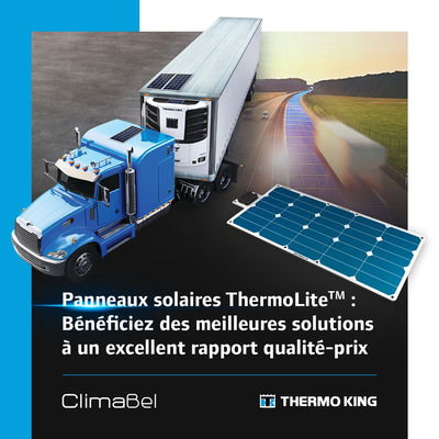 Panneaux solaires Thermo King pour camions