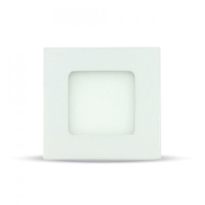 Pannello led 3W quadrato smd bianco v-tac vt-307 bianco caldo - 6295
