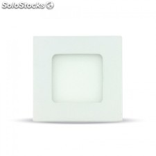 Pannello led 3W quadrato smd bianco v-tac vt-307SQ bianco freddo - 6297
