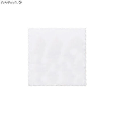 Pano de limpeza RPET 13x13cm branco MIMO9902-06