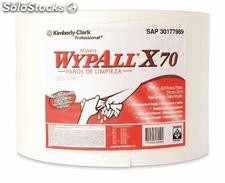 Paño de limpieza WypAll x-70 jumbo blanco 870 hojas/rollo