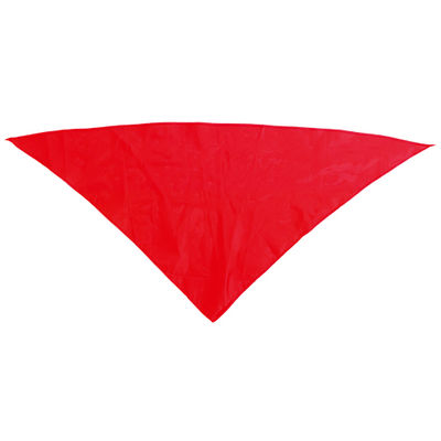 Pañoleta roja para San Fermín y fiestas patronales, pañuelo rojo para el cuello