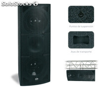 Pantalla acústica de alta potencia, serie pro. 600 w máximo, 300 w rms fonestar