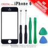 Pantalla de Cristal Iphone 6 en Color Negro + Kit de Reparación