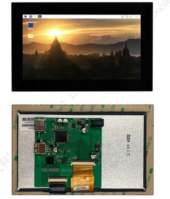 Pantalla Raspberry Pi de 7 pulgadas, 1024 x 600, IPS, panel táctil capacitivo, C - Foto 3