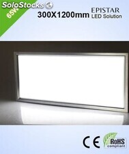 Pantalla superficie 65w led 300x1200mm 5000lm