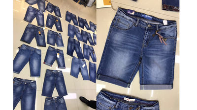 Pantalon Bermudas Jeans Homme - Photo 2