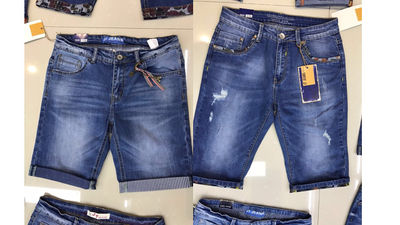 Pantalon Bermudas Jeans Homme - Photo 3