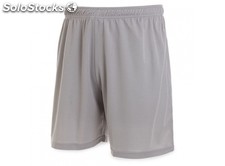 Pantalon corto basic gris l