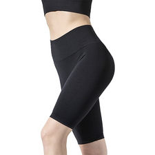 Pantalón corto de ciclismo para mujer NEGRO Leggings moldeadores Short Stretch