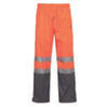 Pantalón de alta visibilidad impermeable naranja. Talla L NORTH WAYS 9251