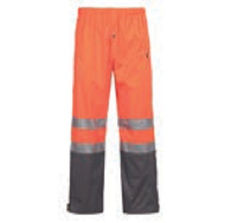 Pantalón de alta visibilidad impermeable naranja. Talla S NORTH WAYS 9251