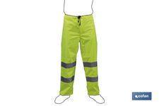 Pantalón de Lluvia de Alta Visibilidad | Tallas desde la S hasta la XXXL | Color
