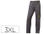 Pantalon de trabajo deltaplus cintura ajustable 5 bolsillos color gris verde - 1