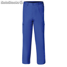 Pantalon De Trabajo Largo, Color Azul, Multibolsillos, Resistente, Talla 48
