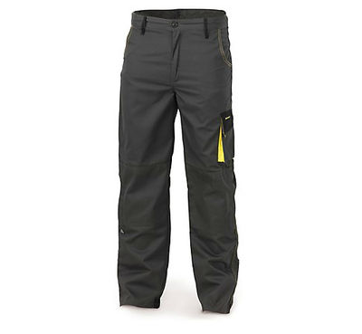 Pantalon de travail d-mach gris/jaune - pantalon d-mach gris/jaune t.m