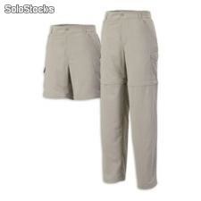 Pantalon desmontable gabardina