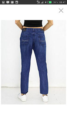 Pantalon jeans boyfreind detroy - Photo 2