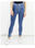 Pantalon jeans taille haute stretch perroché en en bas - Photo 4