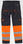 Pantalón multibolsillos homologado alta visibilidad negro/naranja A.V. - Foto 3