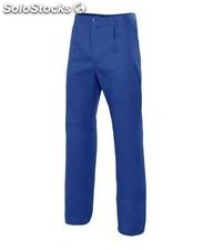 Pantalon pol/alg con goma t. 36 azul