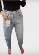 Pantalon Tejano Mujer - Ladies Denim Long Pant - Zara