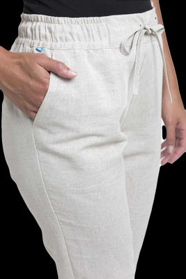Pantalón únisex lino algodón Sibu - Foto 4