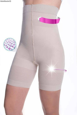Pantaloncini snellenti anticellulite con fibra Emana®, Ella 89-Nude-S/M (34-38)