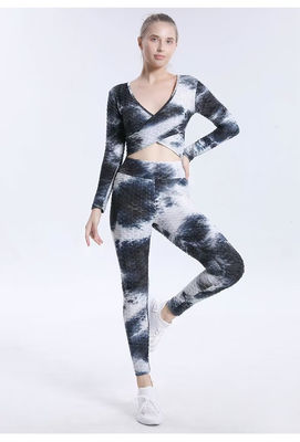 Pantalones cortos de Yoga de cintura alta para mujer, mallas, conjuntos de - Foto 4