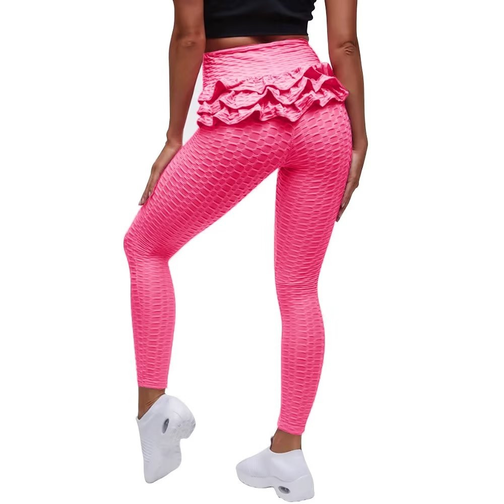 Melody-Pantalones deportivos para mujer, mallas Rojas, ropa deportiva,  pantalones de Yoga para correr, mallas Push Up para Fitness