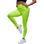 Pantalones deportivos transpirables de cintura alta para mujer, mallas de Yoga - Foto 4