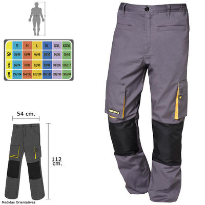Pantalones Largos DeTrabajo, Multibolsillos, Resistentes, Rodilla Reforzada, - Foto 2