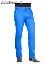 pantaloni uomo la martina blu (36889)