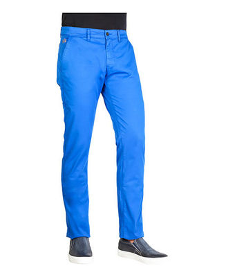 pantaloni uomo la martina blu (36889)