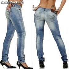 Pantalons jeans de femme